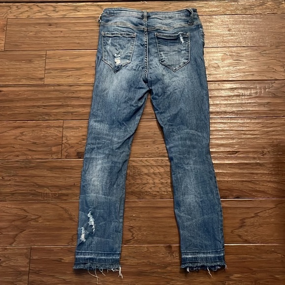 Cello Distressed Jeans Junior Size 3 - Picture 3 of 4